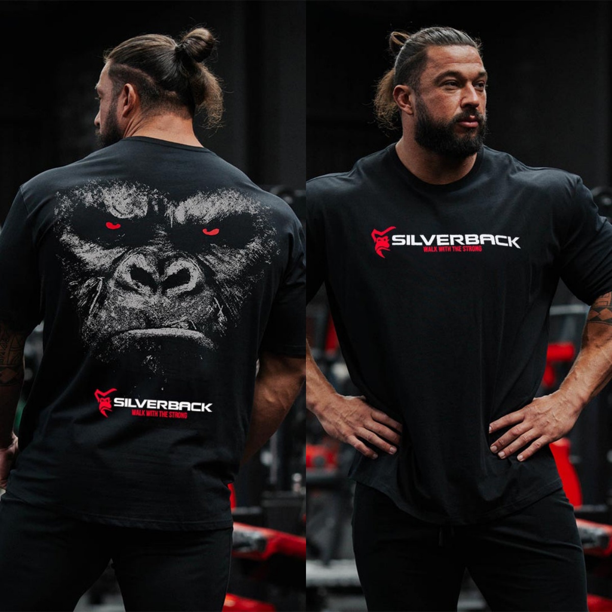 Streetwear Brand Trends - Koszulka graficzna Redemption Silverback GYM Fitness