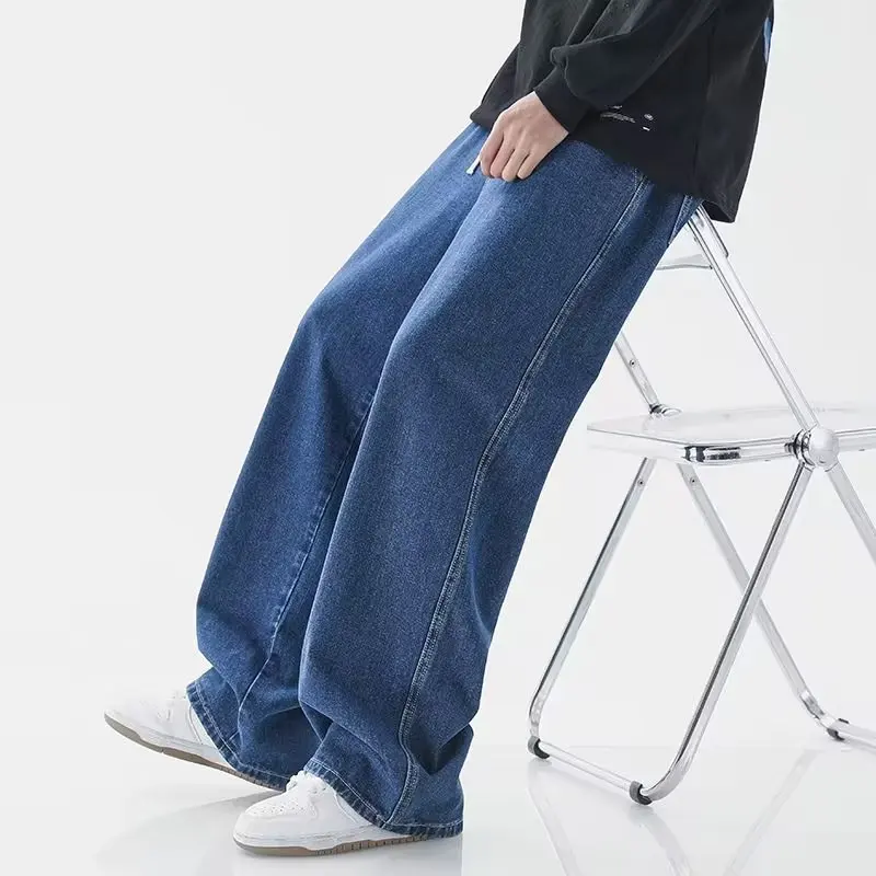 2026 Nowe luźne jeansy męskie  – Streetwear Brand Marketing recenzja i cena