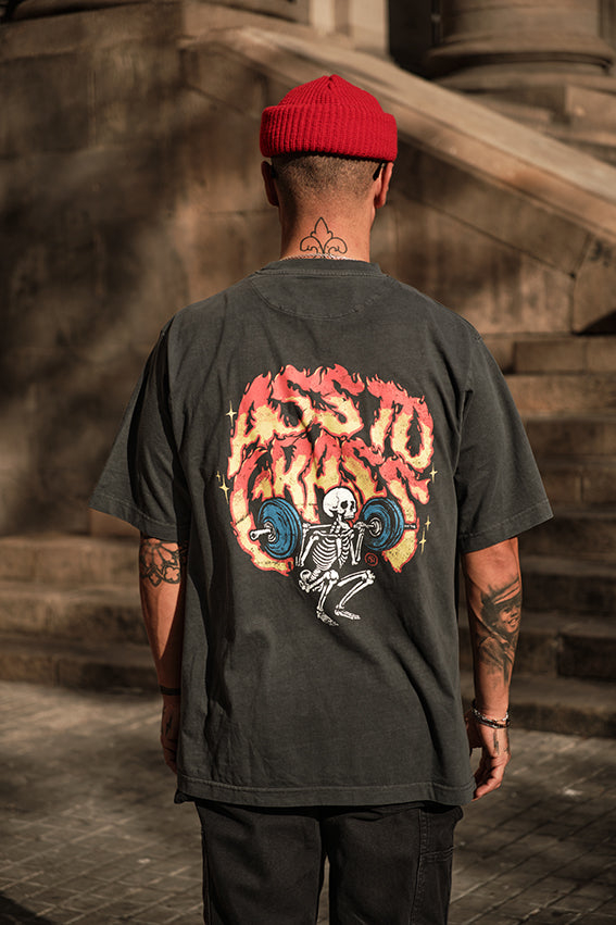 Koszulka z grafiką Ass To Gras – Streetwear Brand Marketing recenzja i cena